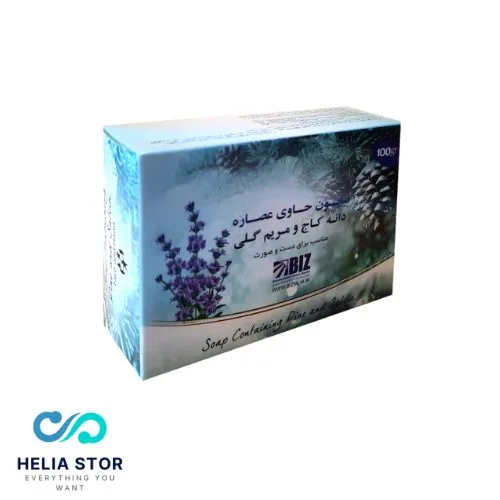 پک 3 عددی صابون دست و صورت دانه کاج و مریم گلی
