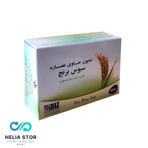 پک 3 عددی صابون دست و صورت سبوس برنج
