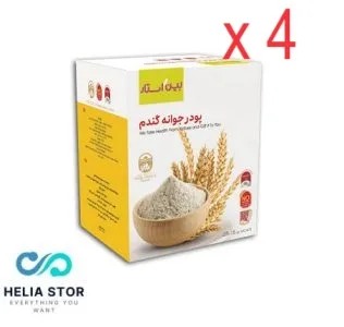 پک چهار عددی پودر جوانه گندم بین استار (اصل و تاریخ جدید)