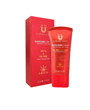 کرم ضد آفتاب spf 50 لاکچری کوین